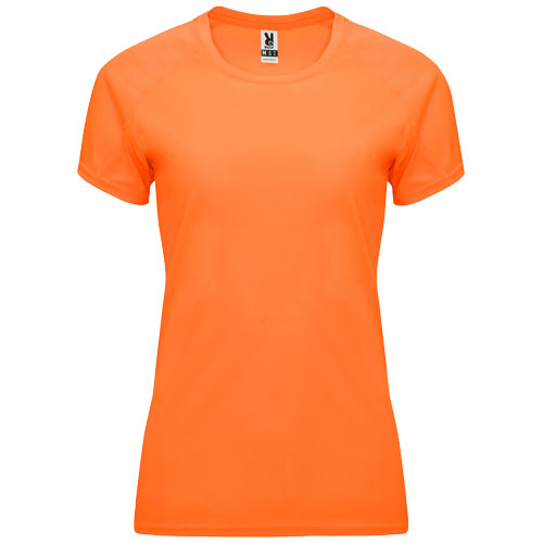 T-shirt sport publicitaire Femme 135gr Bahrain ROLY Fluor Orange